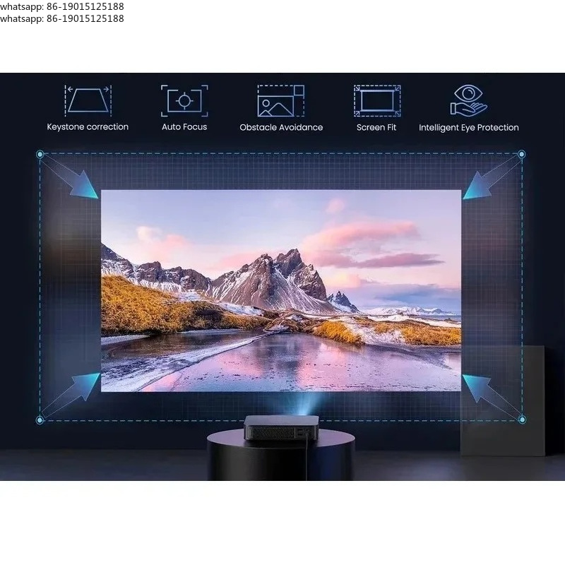 Home Cinema Laser Projector - Przenośny projektor laserowy Full HD 1080P