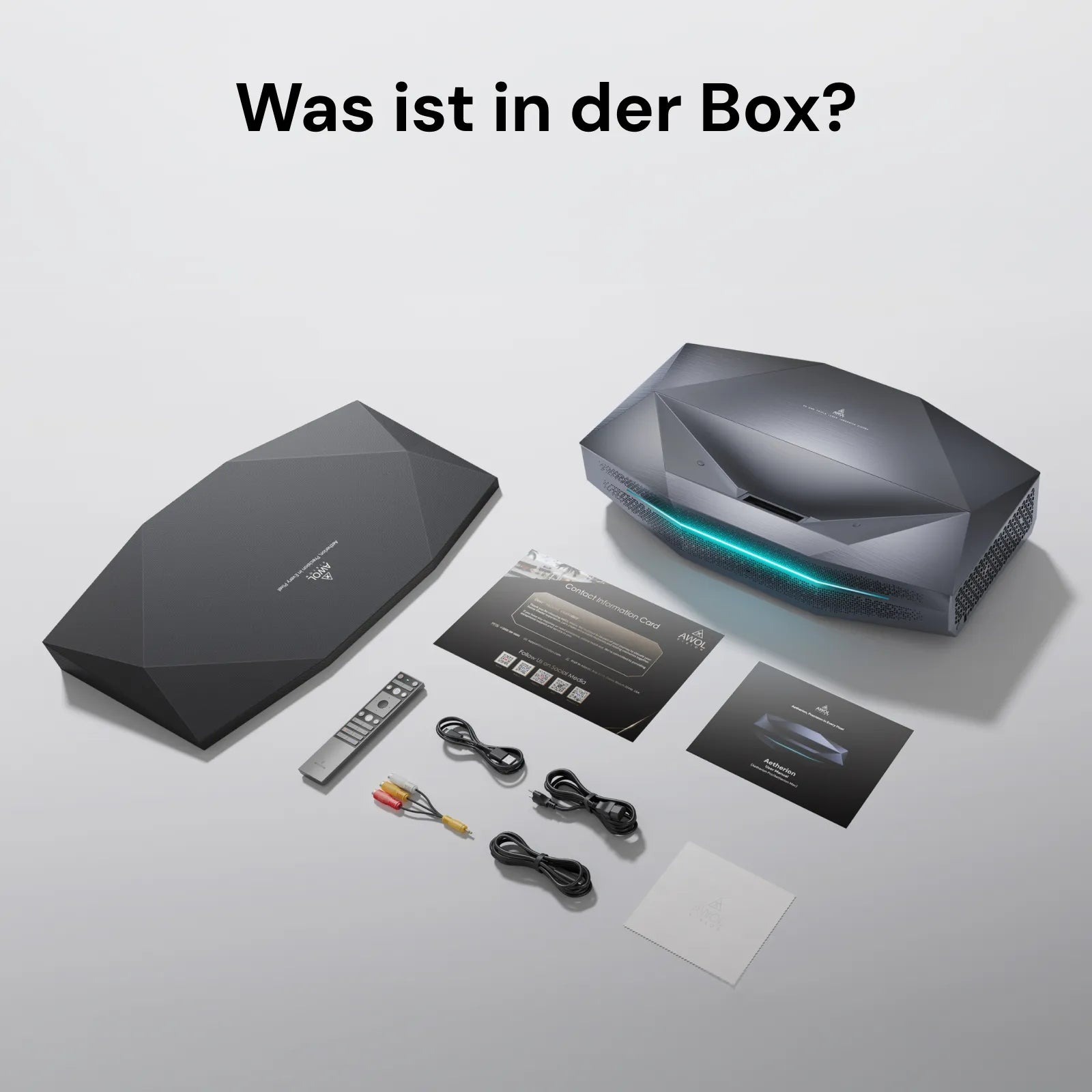 Home Cinema Laser Projector - Projektor kina domowego laserowego 4K AWOL
