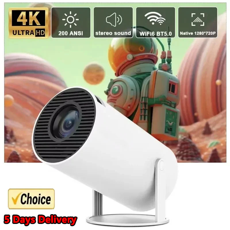 Home Cinema Projector 4K - Nowy projektor 4K Android 11 Mini
