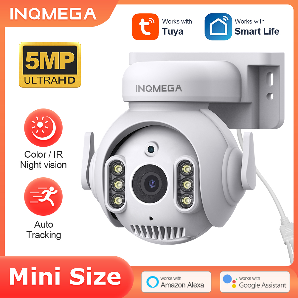 Home Cinema Alexa - INQMEGA 5MP Wifi TUYA CAMERA Smart