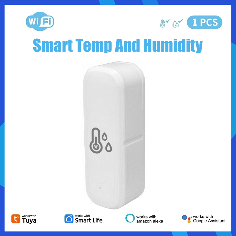 Home Cinema Alexa - Czujnik temperatury WiFi Tuya, termometr wewnętrzny,