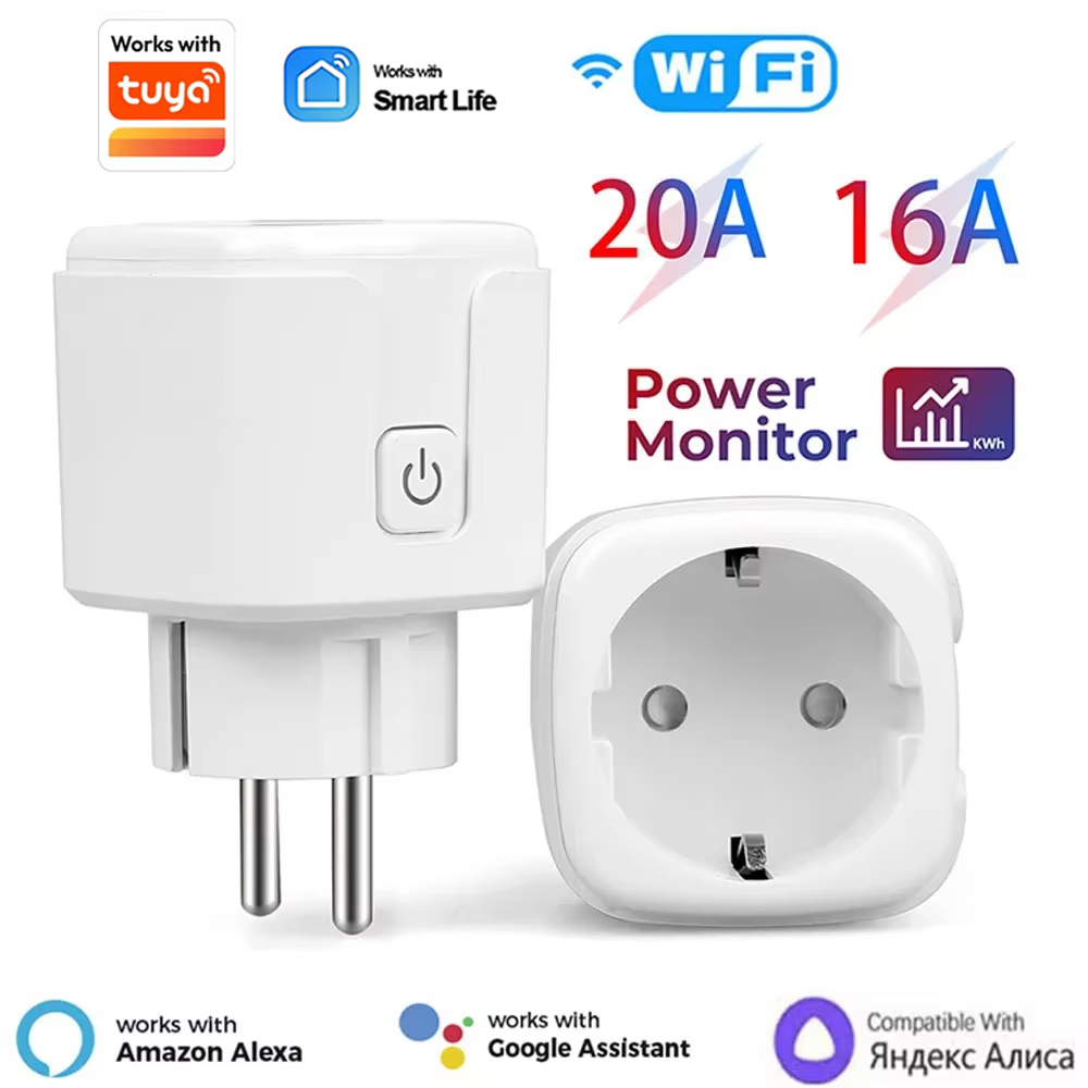 Home Cinema Alexa - Inteligentne gniazdko WiFi 20A EU z