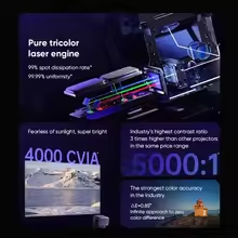Projektor kina domowego JMGO N – Home Cinema Laser Projector recenzja i cena