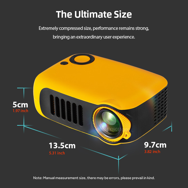 A2000 Mini projektor Przenośny – Home Cinema Laser Projector recenzja i cena