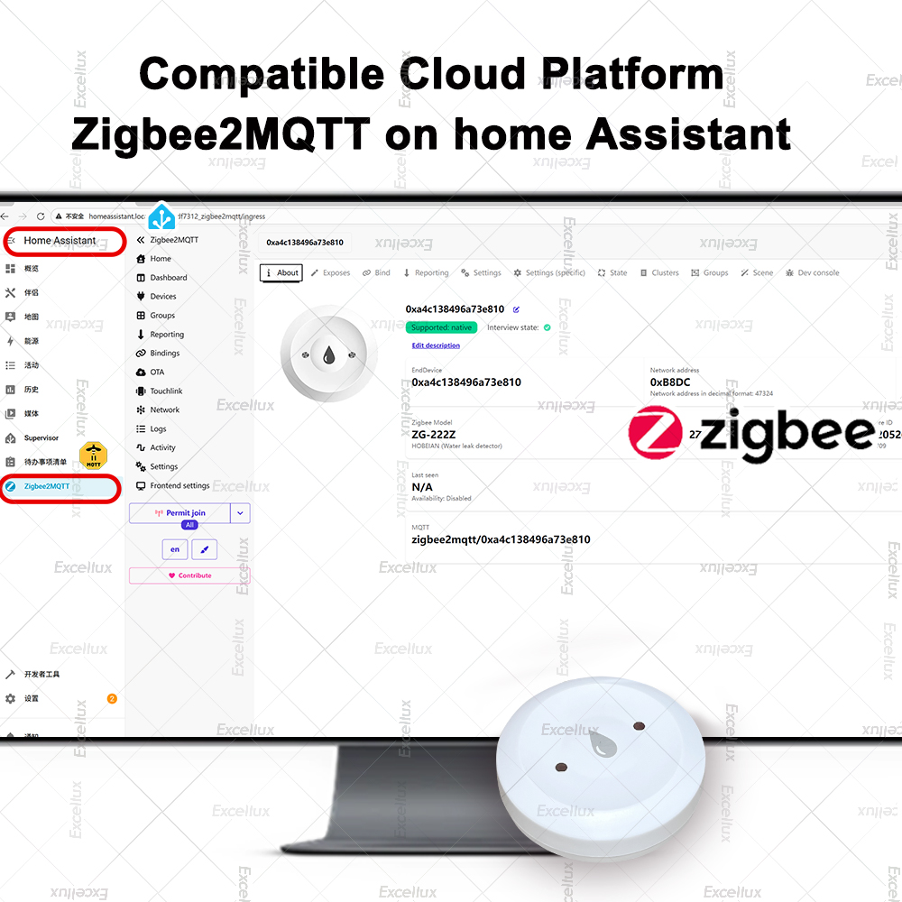 Detektor wody Zigbee czujnik w – Home Cinema Alexa recenzja i cena