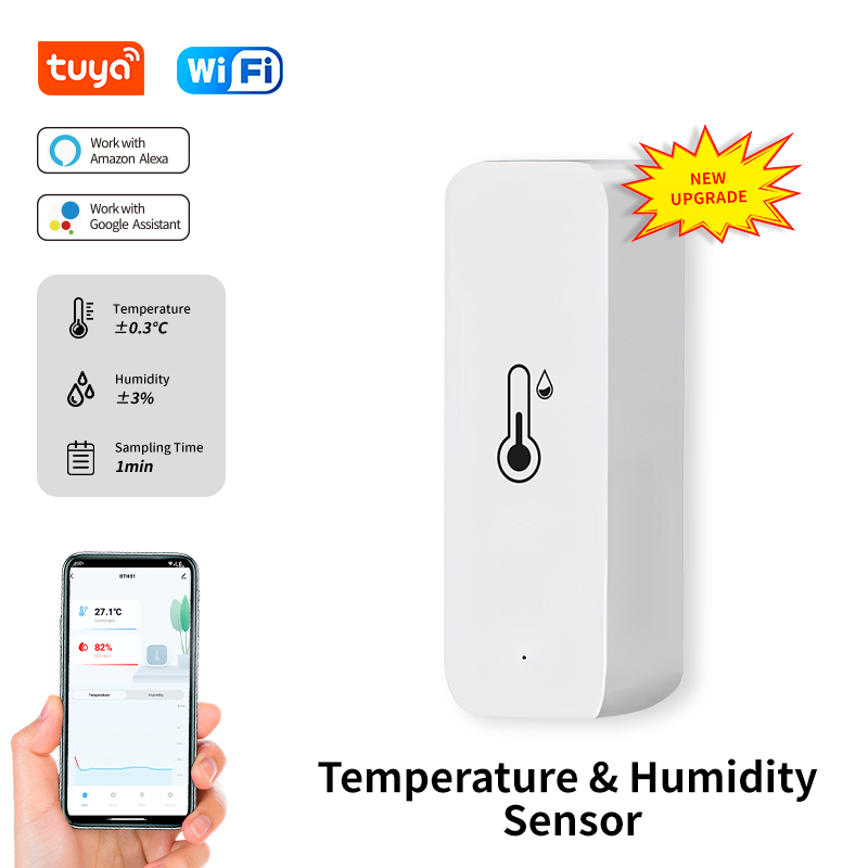 Tuya WiFi czujnik temperatury  – Home Cinema Alexa recenzja i cena