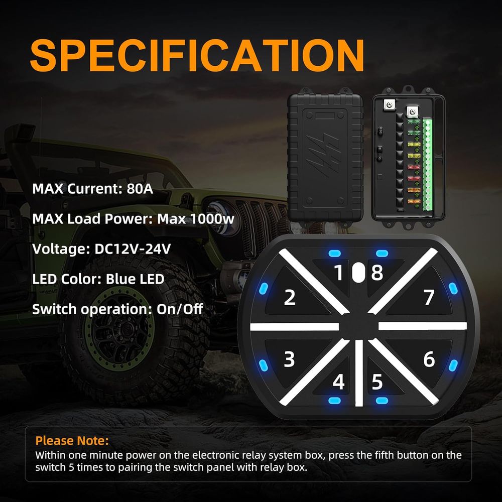 Uniwersalny panel przełącznikó – Universal Remote Control recenzja i cena