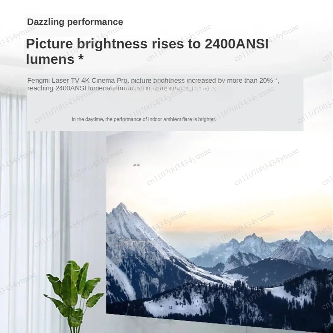Projektor laserowy 4K o jasnoś – Home Cinema Laser Projector recenzja i cena