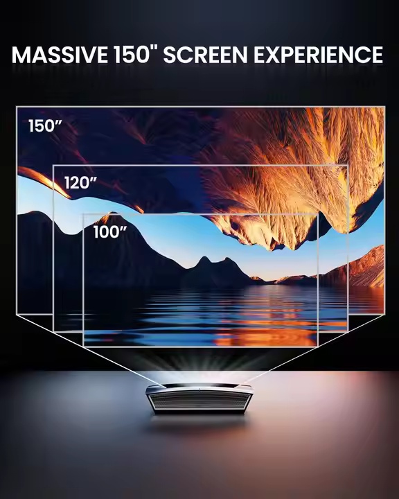 Projektor CASIRIS H6 z potrójn – Home Cinema Laser Projector recenzja i cena