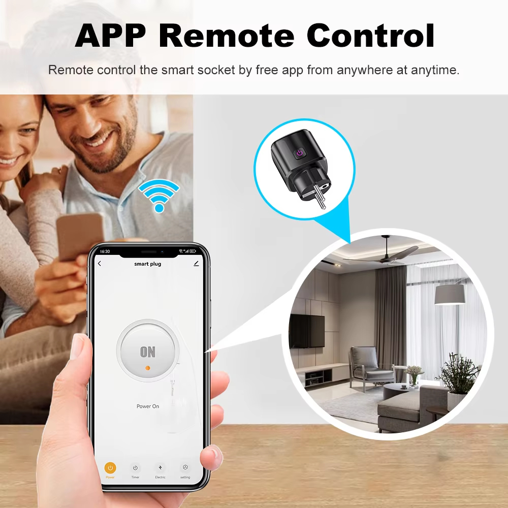 Gniazdko WiFi 20A EU z monitor – Home Cinema Alexa recenzja i cena