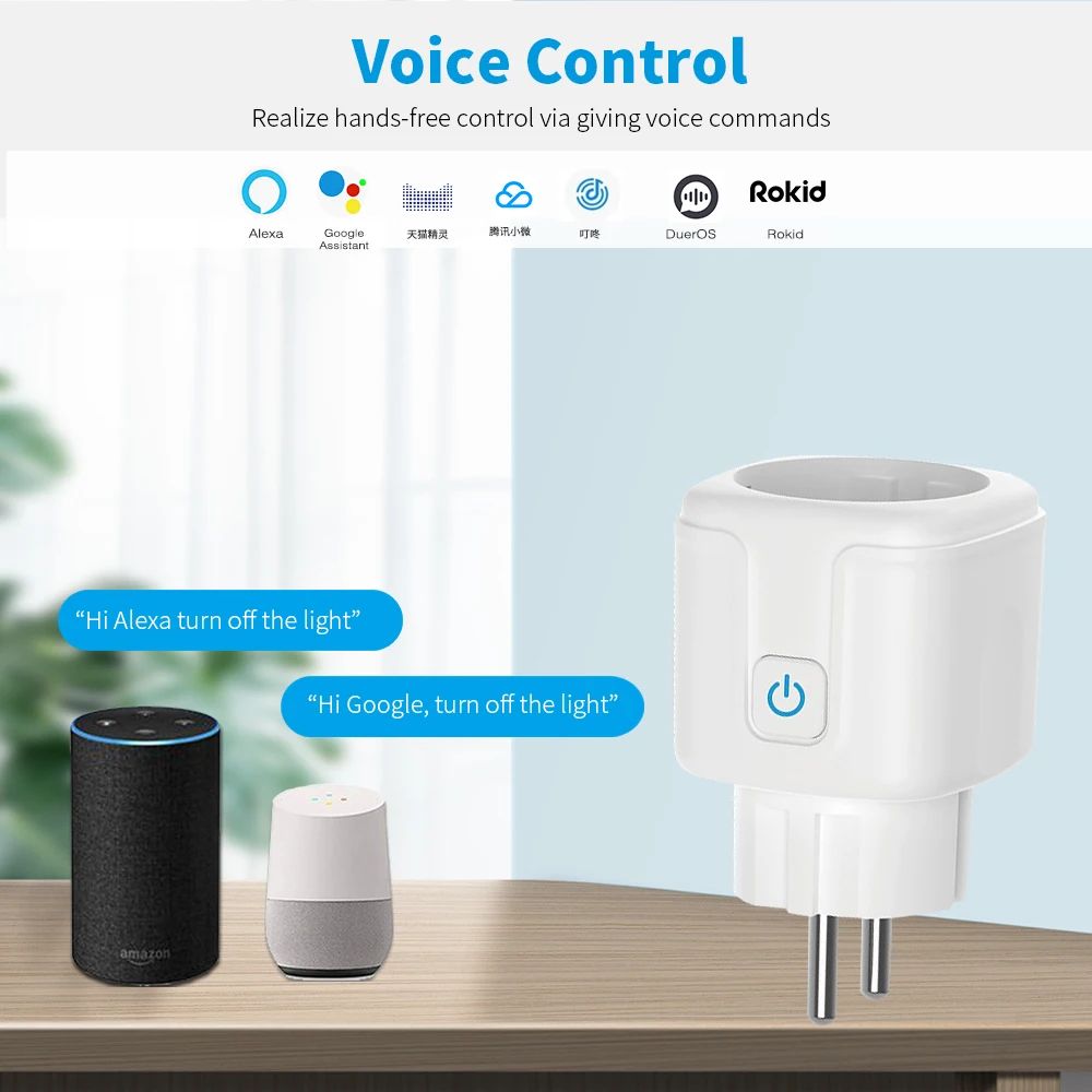 Inteligentne gniazdko WiFi 20A – Home Cinema Alexa recenzja i cena
