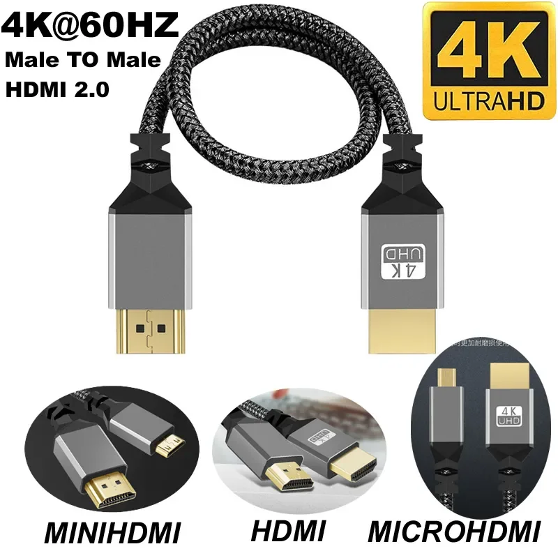 Nylonowy kabel HDMI do HDMI/MI – Home Cinema Projector 4K recenzja i cena