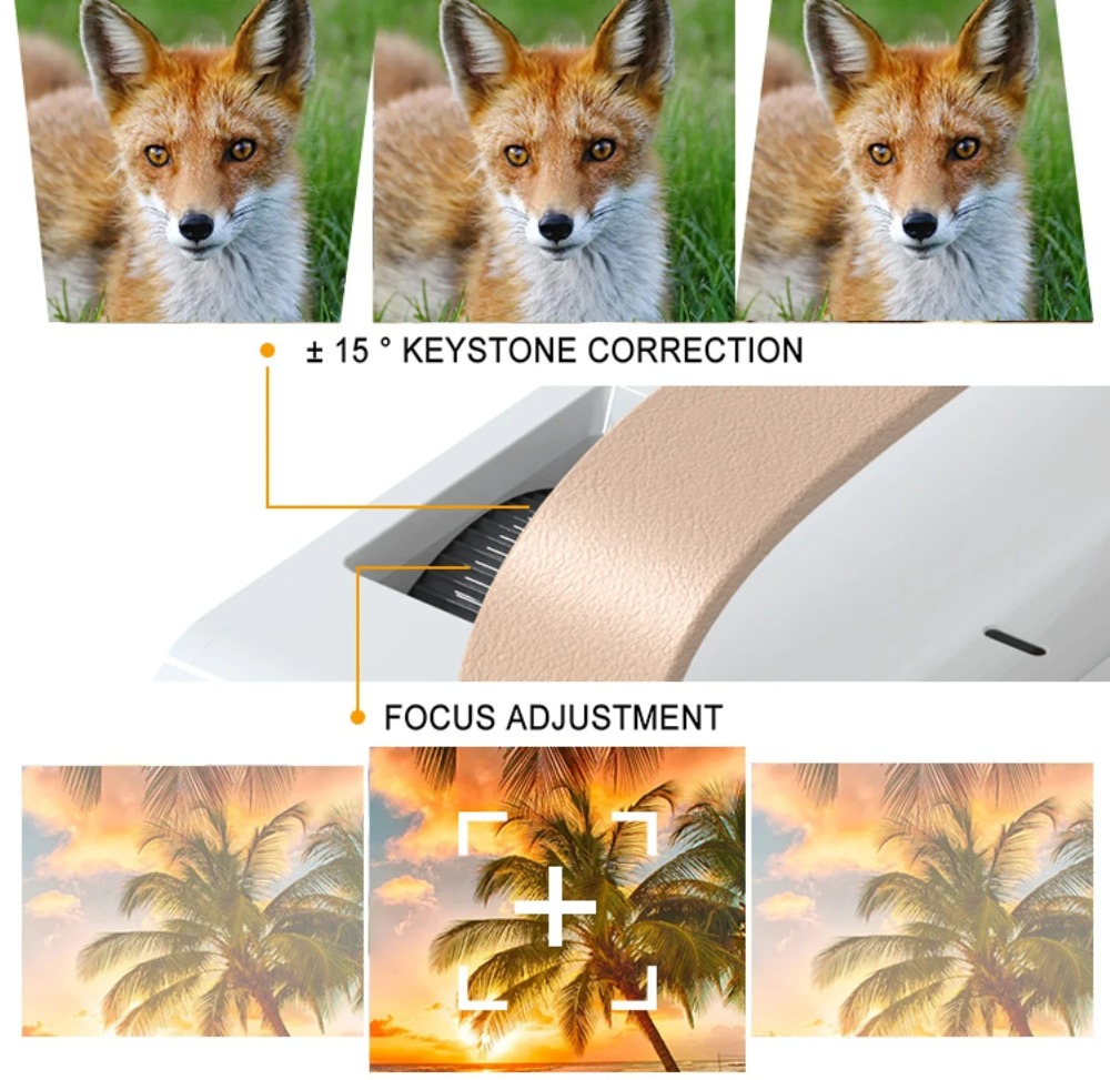 Przenośny inteligentny projekt – Home Cinema Projector 4K recenzja i cena